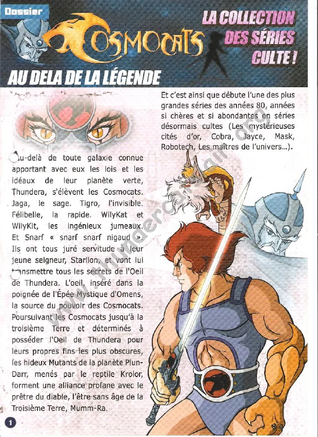 ThunderCats French Encyclopedia
