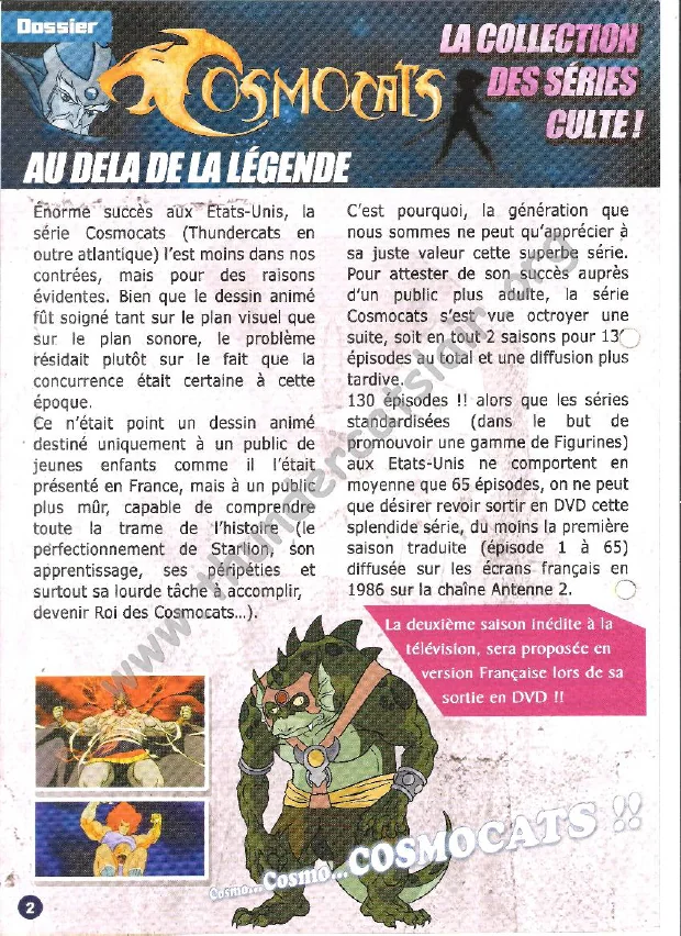 ThunderCats French Encyclopedia