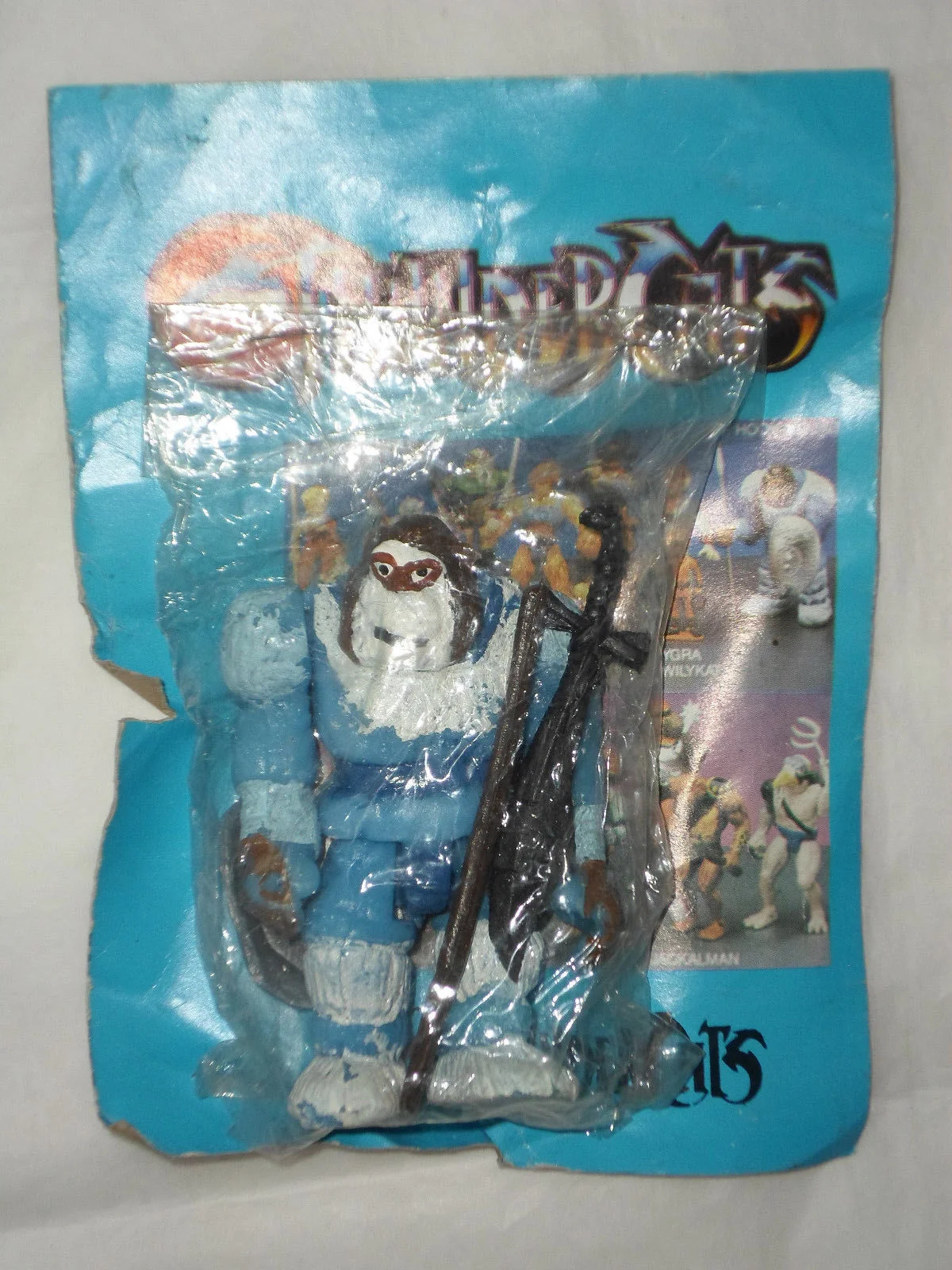Carded oddity. Bagged on a printed header card, sold as something it is not.