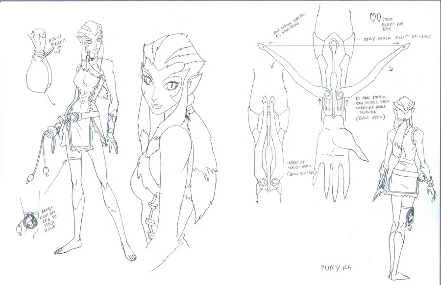 Pumyra concept. Here is the overall view of the concept for the show. (Dan Norton Apr 2012)