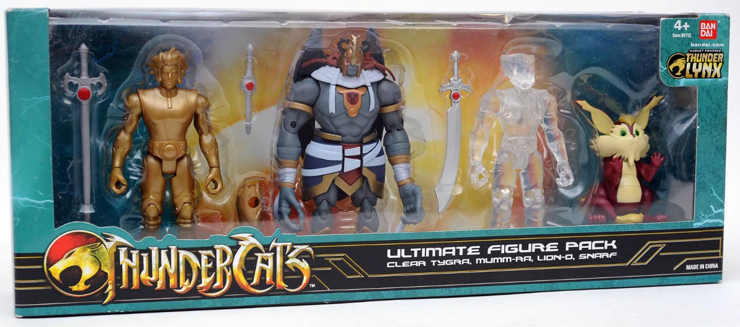 Bandai 4 inch Argos four pack