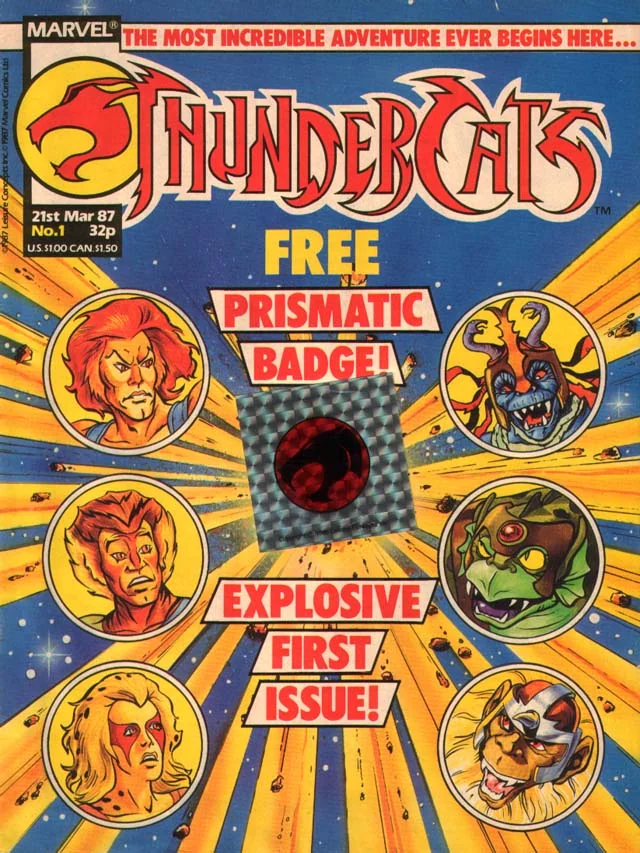 ThunderCats UK Marvel Comics - Issue 1