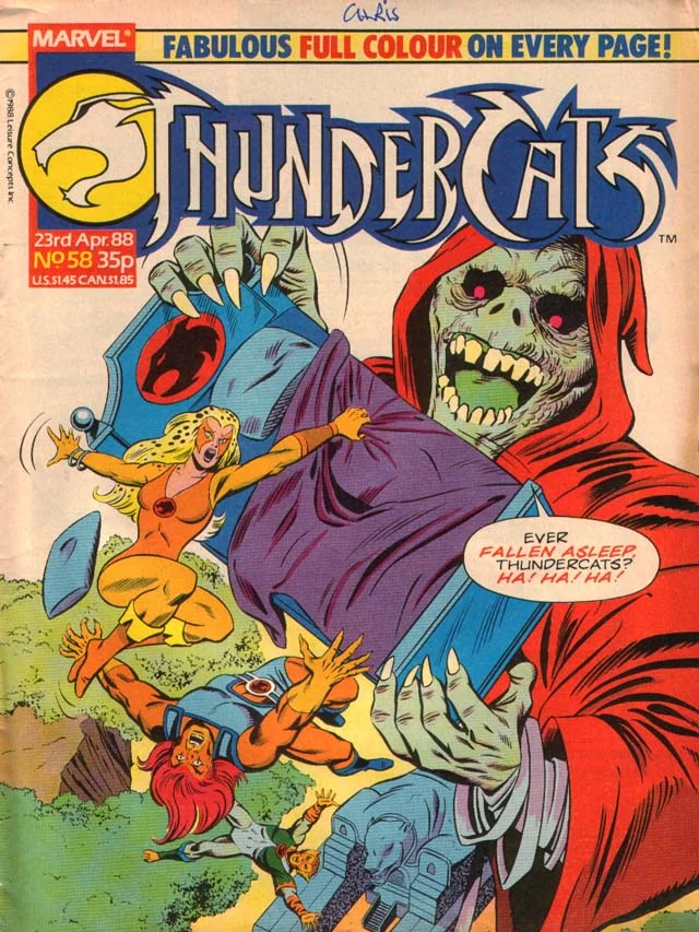 ThunderCats UK Marvel Comics - Issue 58