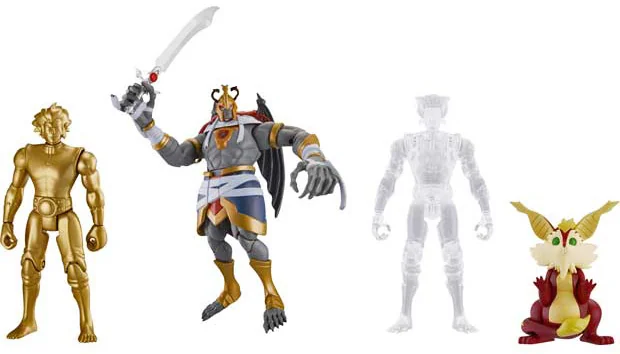 Bandai 4 inch Argos four pack