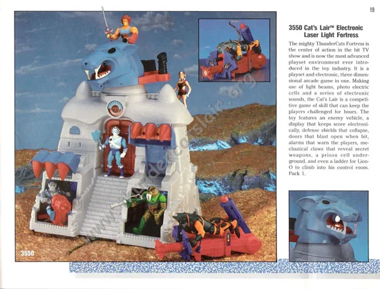 ThunderCats - 1987 LJN Dealer Catalogue page