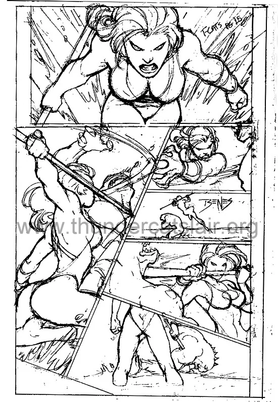 The Return Issue #4 - Page 15 (prelim)
