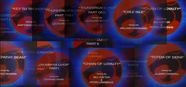 1985 ThunderCats Episode Reviews section update