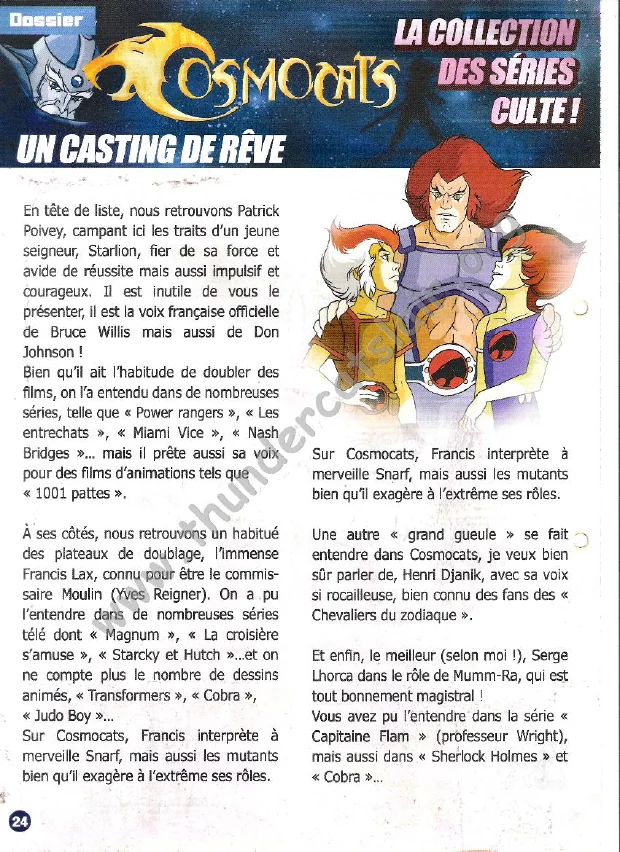 ThunderCats French Encyclopedia
