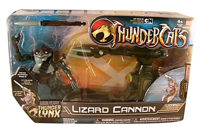 Bandai 4 inch Lizard Cannon with Soldier