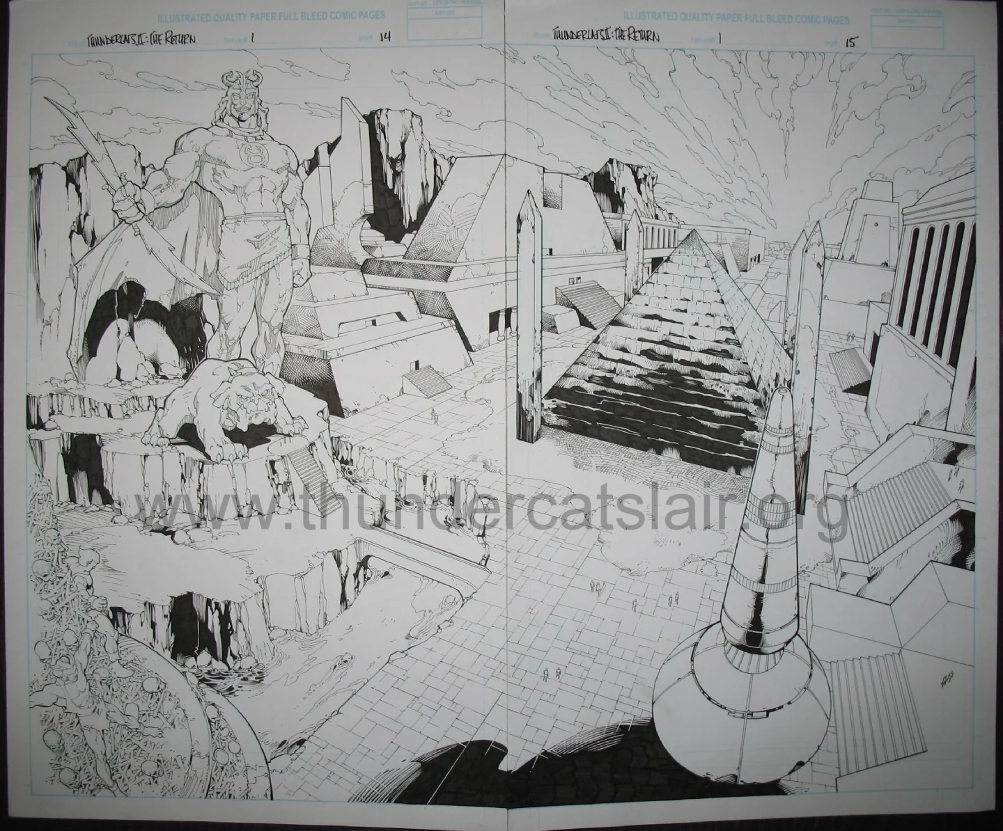 The Return Issue #1 - Pages 14 & 15