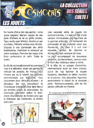 ThunderCats French Encyclopedia