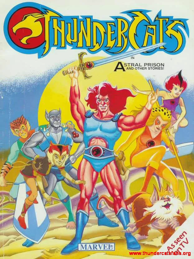 ThunderCats UK Marvel Comics - The Astral Prison trade paperback