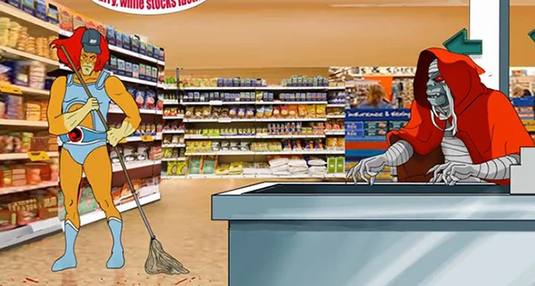 Where Lion-O and Mumm-Ra are today
