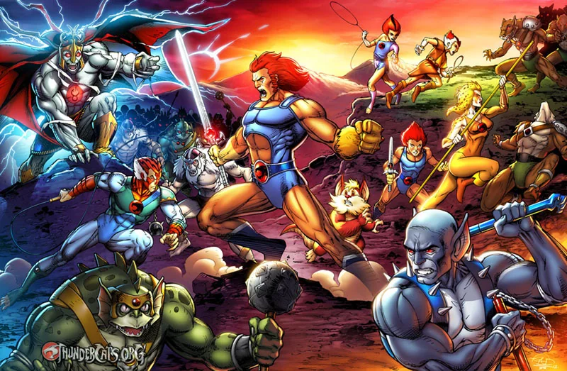 ThunderCats battle Eric Ninaltowksi ThunderCats.org