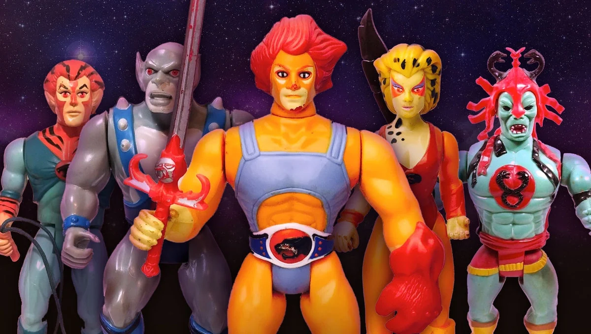 LJN ThunderCats action figures.