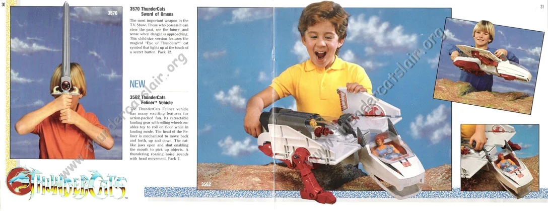 ThunderCats - 1987 LJN Dealer Catalogue page