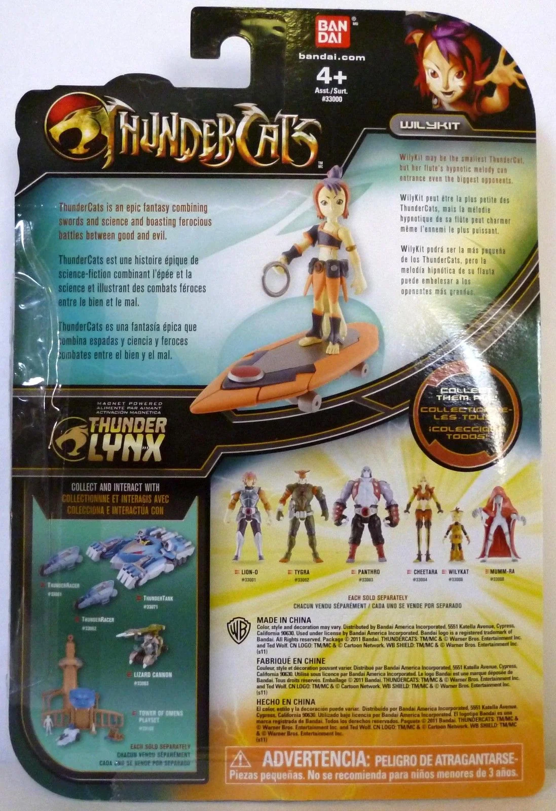Bandai 4 inch Wilykit