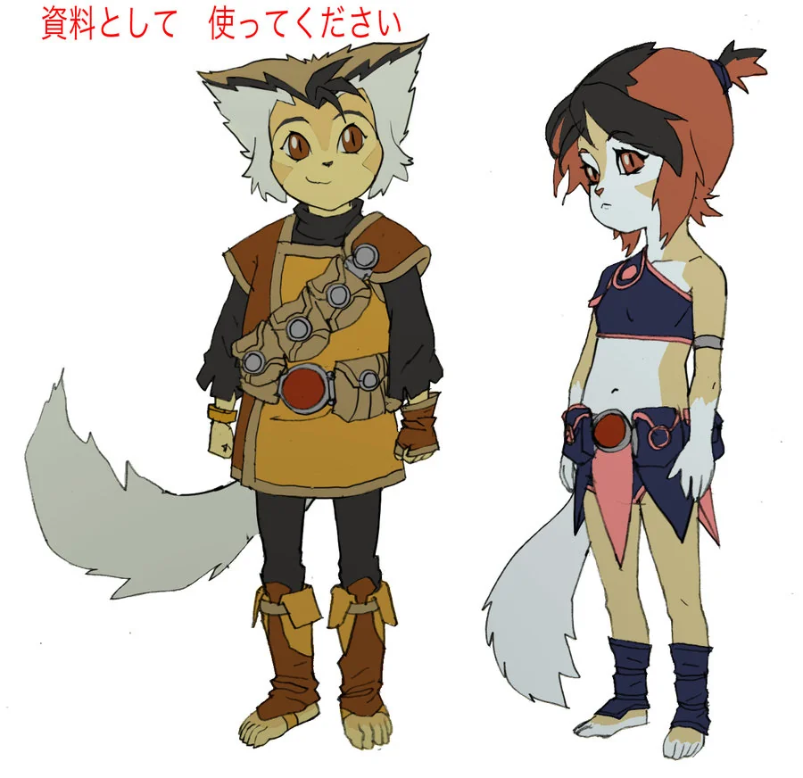 WilyKit and WilyKat concept 1. So here I we were still playing with the look of the kids for the show. I was going for a 5-6 year old vibe. (Dan Norton Mar 2012)