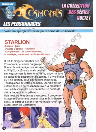 ThunderCats French Encyclopedia