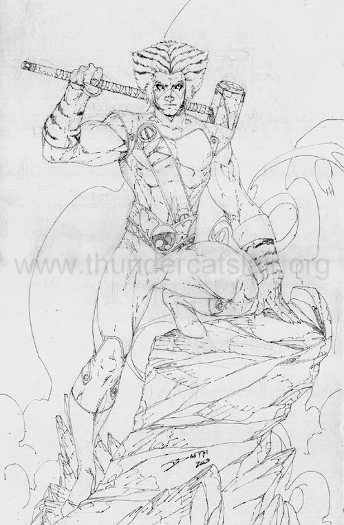 Brett Booth commission piece Bengali 