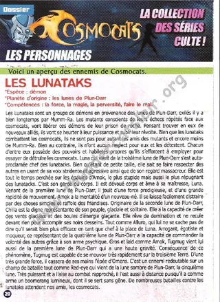 ThunderCats French Encyclopedia