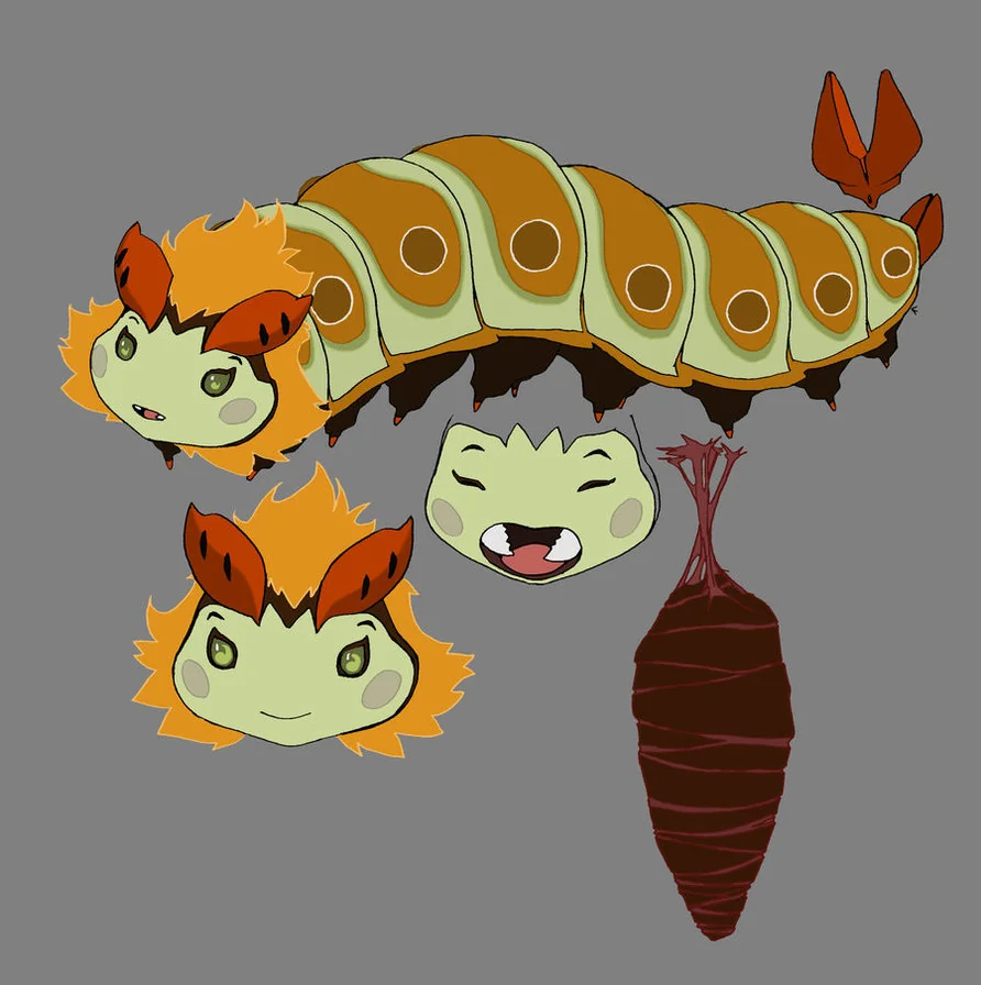 Lucy Caterpillar concept 2. Here's the color concept for Lucy. (Dan Norton May 2012)
