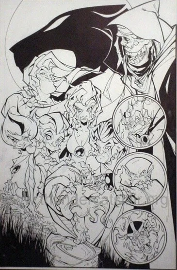 ThunderCats Issue #0 - Francisco Herrera pin-up