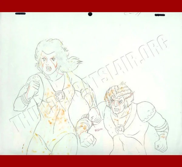 Tygra and Cheetara Running