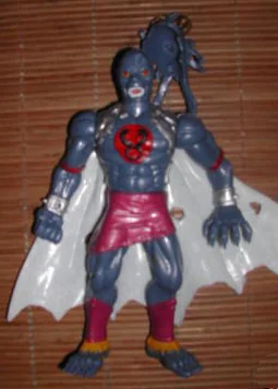 Caped Mumm-Ra. Blue and purple repaint on a borrowed body.