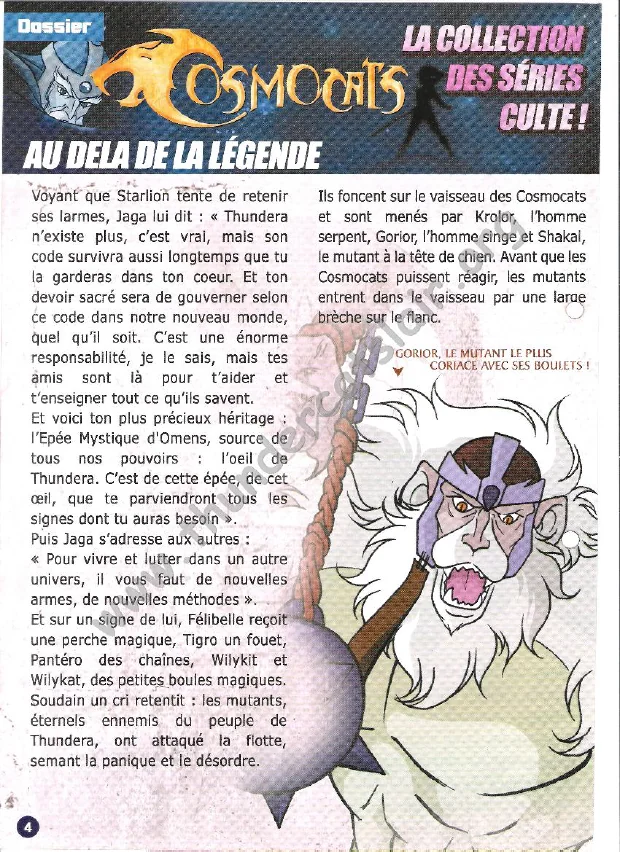 ThunderCats French Encyclopedia