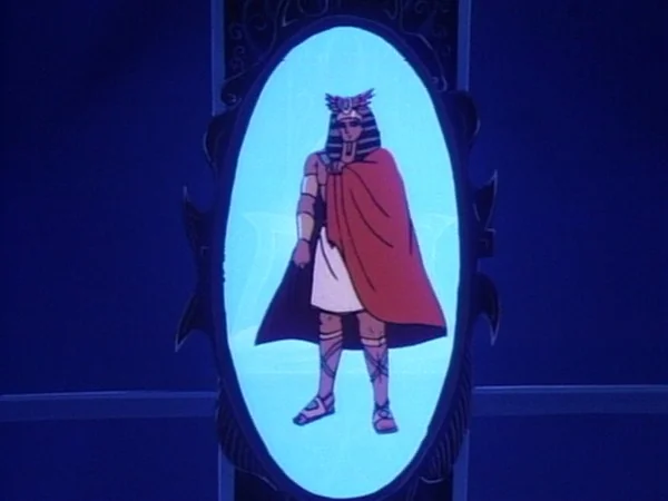 Wizz-Ra appears in the mirror in Cheetaras room