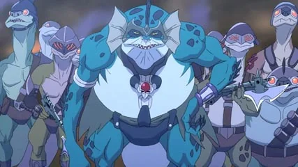 First look at Evil S-S-Slithe in animated form!