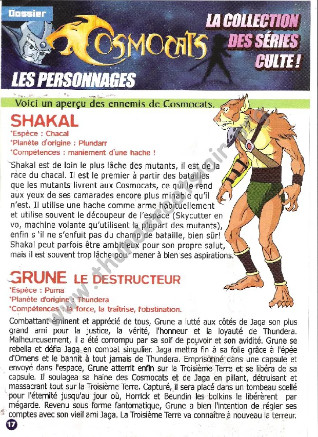 ThunderCats French Encyclopedia