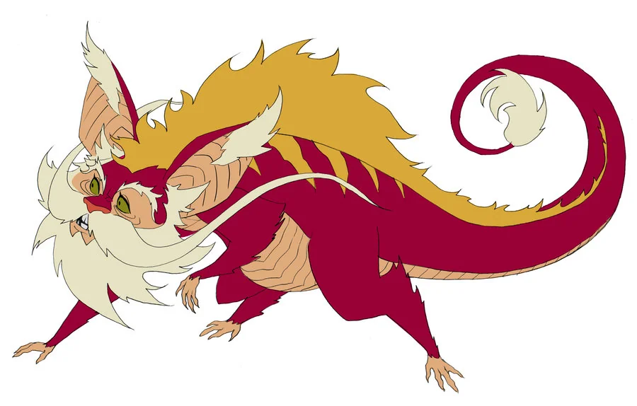 Snarf Roughs 2. Another Snarf. He looked to much like an old man, so we went more animal like so we didn't repeat the nursemaid idea. (Dan Norton Mar 2012)