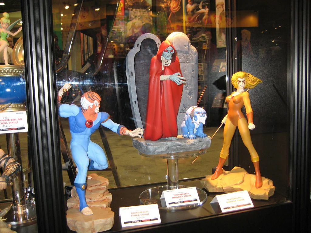 The Hard Hero display at San Diego Comic Con 2010