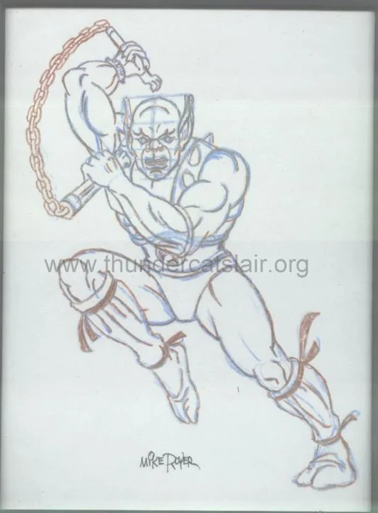 ThunderCats Season 1 Volume 1 DVD artwork - Panthro 