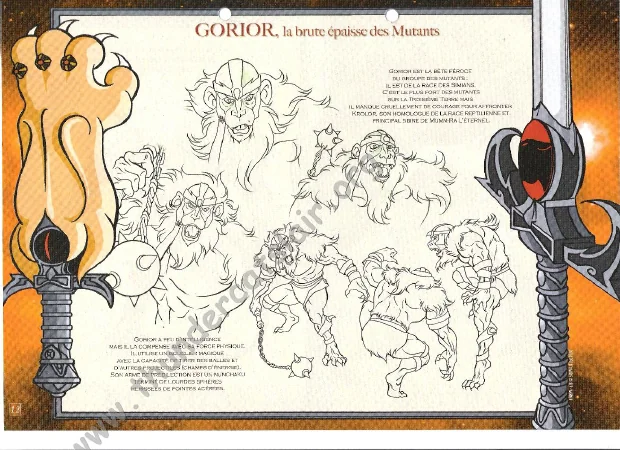 ThunderCats French Encyclopedia