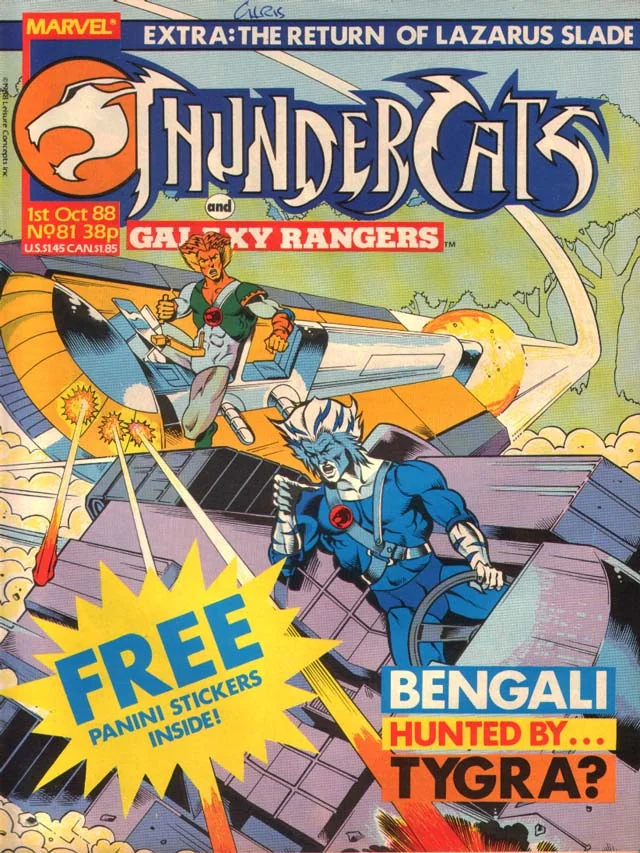 ThunderCats UK Marvel Comics - Issue 81