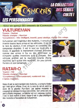 ThunderCats French Encyclopedia