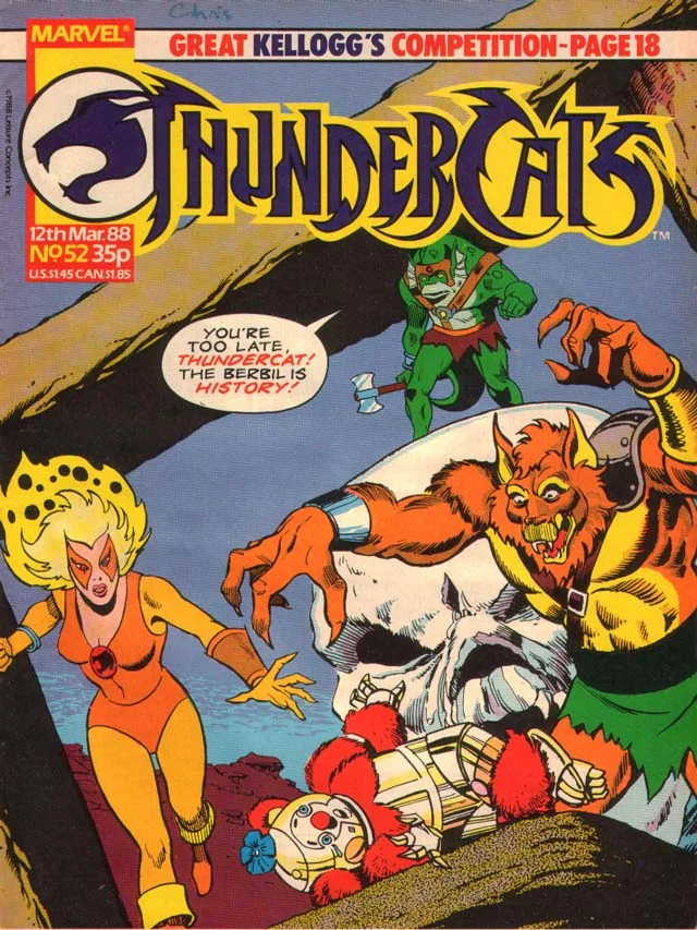 ThunderCats UK Marvel Comics - Issue 52