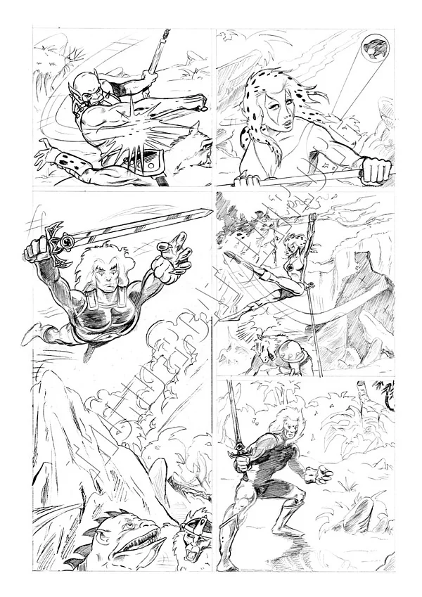Unused Pencils - Story page 3