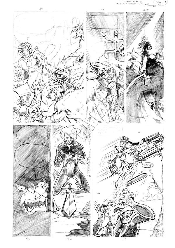 Unused Pencils - Story page 9 
