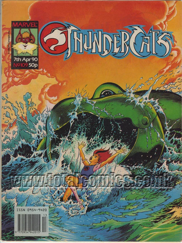 ThunderCats UK Marvel Comics - Issue 109