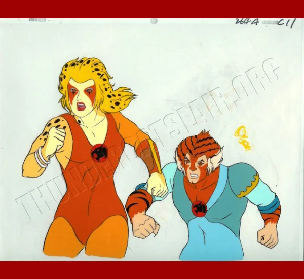 Tygra and Cheetara Running