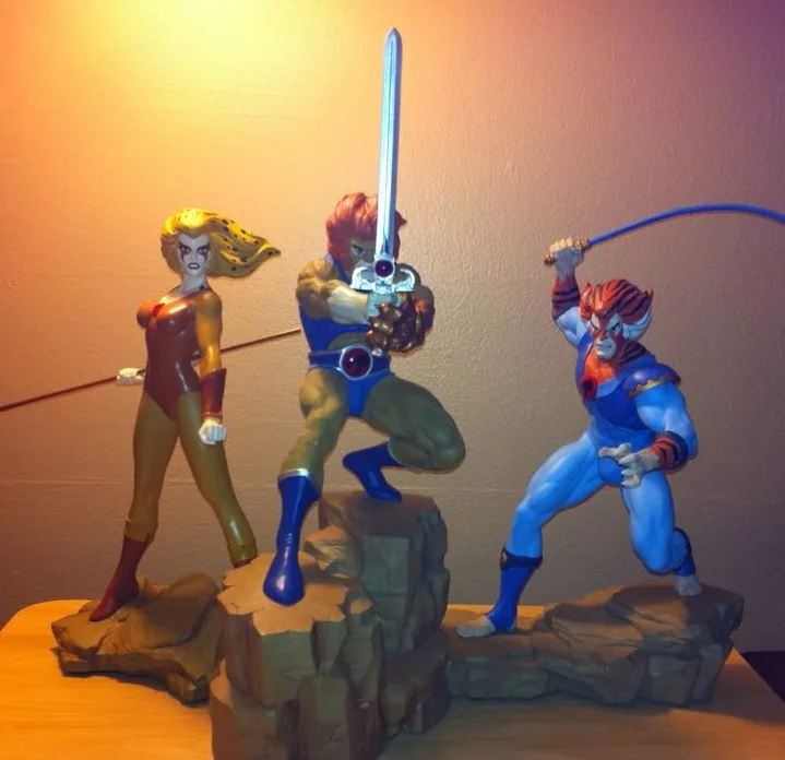 How the group would start to look with the bases pushed together.