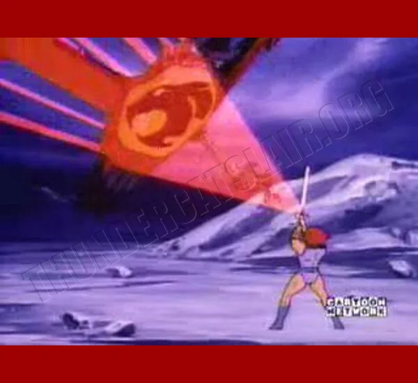 Lion-O fights Vultureman