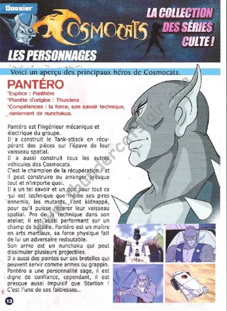 ThunderCats French Encyclopedia