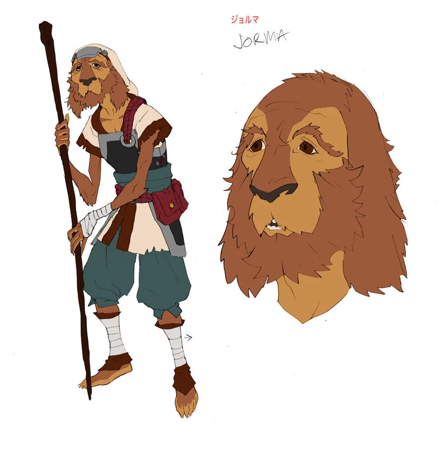 Jorma the merchant. This was the Dog merchant Lion-O meets with to find 'technology' to tinker with. I was really happy with him. Used an Irish Setter as the inspiration.