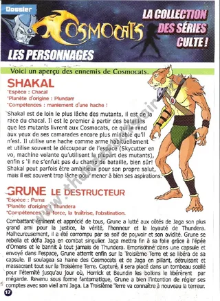 ThunderCats French Encyclopedia