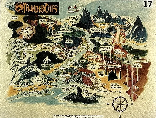 ThunderCats - Third Earth map